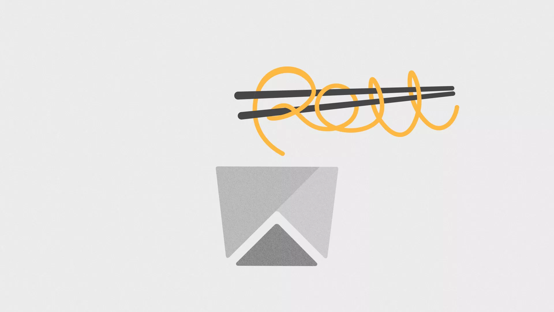 Оформление меню суши-бара «Roll Wok Club» в Сосновке